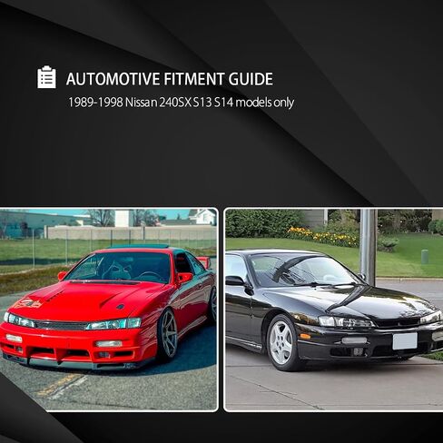 AutoZensation متوافق مع 1989-1998 Nissan 240SX S13 S14 ، مقعد السباق مقعد أقواس المسار السكك الحديدية in Kuwait