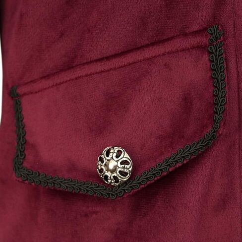 الرجال للرجال steampunk عتيقة tailcoat القوطية المعطف الفيكتوري زي الشرير زي سهرة في منتصف القرن in Kuwait