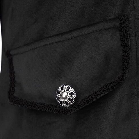 الرجال للرجال steampunk عتيقة tailcoat القوطية المعطف الفيكتوري زي الشرير زي سهرة في منتصف القرن in Kuwait
