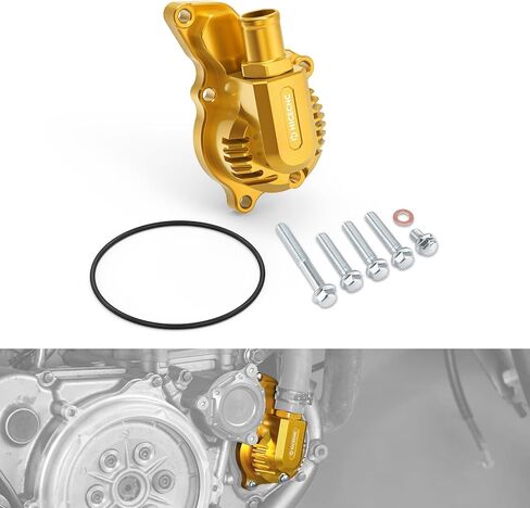Nicecnc Blue Pump Pump Cover Protection متوافق مع Suzuki DRZ400E 2000-2007 DRZ400S 2000-2024 DRZ400SM 2005-2024 انظر التناسب in Saudi Arabia