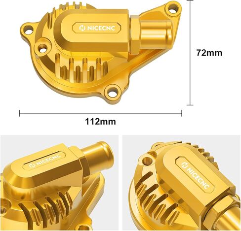Nicecnc Blue Pump Pump Cover Protection متوافق مع Suzuki DRZ400E 2000-2007 DRZ400S 2000-2024 DRZ400SM 2005-2024 انظر التناسب in Saudi Arabia