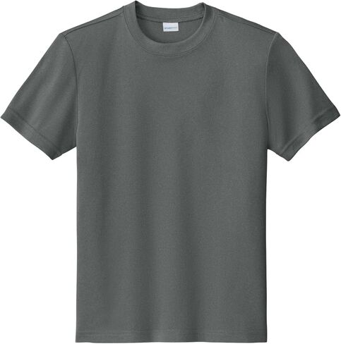 SPORT-TEK Youth PosiCharge Competitor Tee | Athletic Fit T-Shirt for Active Boys & Girls, Spring & Summer Clothing for Kids in Saudi Arabia