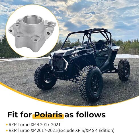 M MATI Left Hand Mach Wheel Bearing Carrier for Polaris RZR Turbo XP 4 2017-2021 5140585 in Saudi Arabia