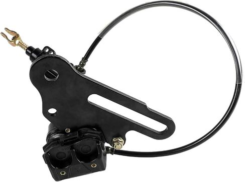 Rear Hydraulic Brake Caliper Master Cylinder Assembly with Pads for 125cc-250cc Dirt Bikes Pit Bikes Motorcycle Apollo SSR Taotao -Fits 16"-18" Rear Wheels in Saudi Arabia