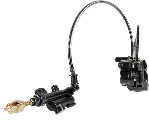 Rear Hydraulic Brake Caliper Master Cylinder Assembly with Pads for 125cc-250cc Dirt Bikes Pit Bikes Motorcycle Apollo SSR Taotao -Fits 16"-18" Rear Wheels in Saudi Arabia