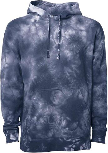 Independent Trading Co. - Midweight Tie-Dyed Hooded Sweatshirt - PRM4500TD - 3XL - Tie Dye Navy in Saudi Arabia