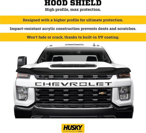 Husky Liners Hood Protector | Fits 2012-2014 Toyota Camry, High Profile/Bug Shield - 1 pc., Smoke | 2810851 in Saudi Arabia