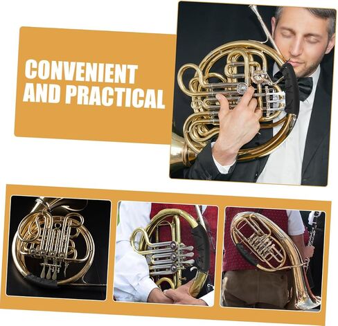 French Horn Guard Horn Hand Pad Protector 2 Pack Pad Protector for Musical Instruments in Saudi Arabia