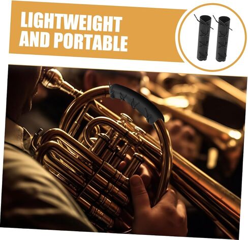 French Horn Guard Horn Hand Pad Protector 2 Pack Pad Protector for Musical Instruments in Saudi Arabia