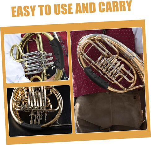 French Horn Guard Horn Hand Pad Protector 2 Pack Pad Protector for Musical Instruments in Saudi Arabia