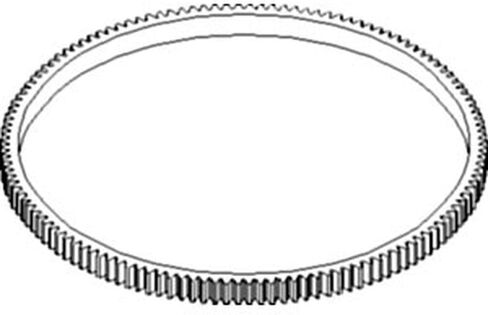 أجزاء بديلة لجرار شاحنة Moto Auto Moto Truct OEM لأجهزة Flywheel Ring Fits Massey Ferguson 8450 80 730407 Mod-JZ985-21685 in Kuwait