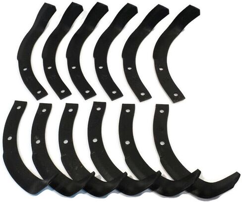 Replacement Parts For Auto Moto Truck Tractor OEM For 3471851 12-Pack of Tiller Tines Fits Honda Rototiller FR500 FR500K1 FR700 Mod-JZ985-35985 in Saudi Arabia