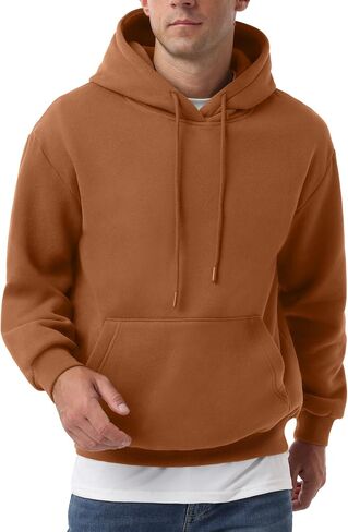 Sailwind Men's Cotton Hooded Sweatshirt Casual Long Sleeve Pullover Hoodies Drawstring Collar Kanga Pocket Fashion Shirts in Saudi Arabia