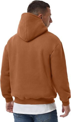 Sailwind Men's Cotton Hooded Sweatshirt Casual Long Sleeve Pullover Hoodies Drawstring Collar Kanga Pocket Fashion Shirts in Saudi Arabia