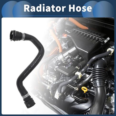 Radiator Hose Heater Hose No.8R0819332C for Audi Q5 2.0L 2013-2017 Black Rubber 1 Pc Warm Air Inlet Pipe Good Sealing in Saudi Arabia