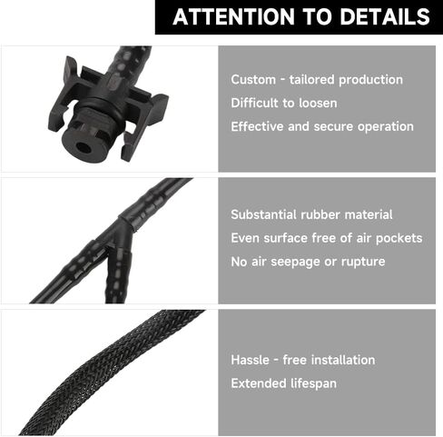 High-Performance Coolant Overflow Hose for Ford Escape SE, Titanium 2.0L L4 - Gas 2013-2016 – Direct Replacement for CV6Z8B081Z in Saudi Arabia
