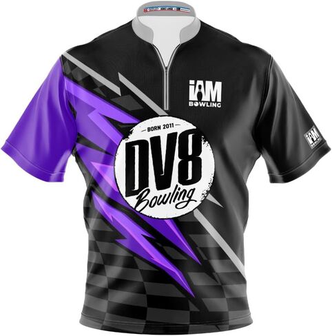 Logo Infusion Dye-Sublimated Bowling Jersey (Sash Collar) - I AM Bowling Fun Design 2026-DV8 - DV8 in Saudi Arabia
