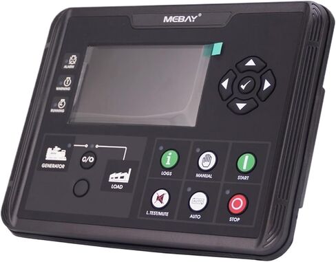 Controller DC60D DC62D DC60DR DC62DR Generator Auto Start Stop Control Module Colorful Display Diesel Gas Genset Parts(DC60DR RS485 Port) in Saudi Arabia