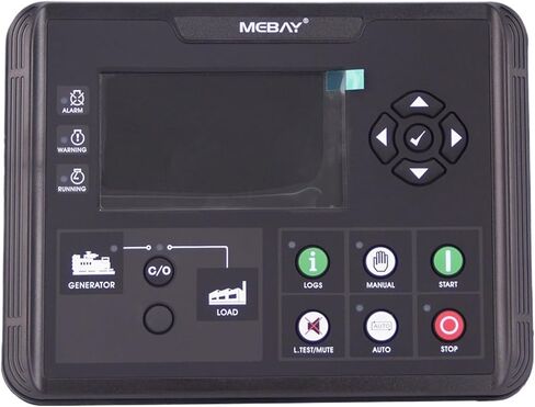 Controller DC60D DC62D DC60DR DC62DR Generator Auto Start Stop Control Module Colorful Display Diesel Gas Genset Parts(DC60DR RS485 Port) in Saudi Arabia
