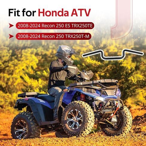 JAVIK Handlebar Compatible with Honda 2008-2024 Recon 250 TRX250 TE T_M OEM# 53100-HM8-B60 53100-HS0-AF0 in Saudi Arabia
