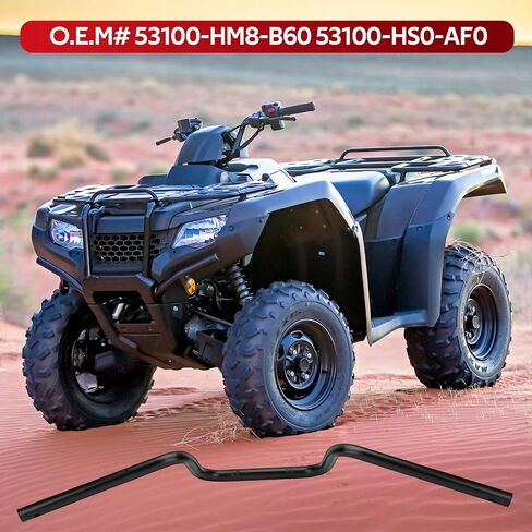 JAVIK Handlebar Compatible with Honda 2008-2024 Recon 250 TRX250 TE T_M OEM# 53100-HM8-B60 53100-HS0-AF0 in Saudi Arabia