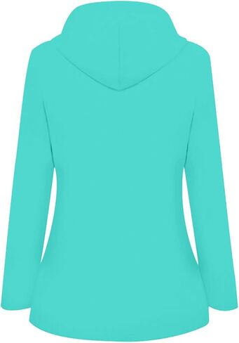 Womens Rain Jacket Waterproof Outdoor Raincoat with Hood Lightweight Travel Jackets Zip Up Windbreaker in Saudi Arabia