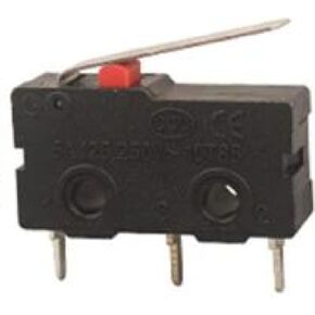 Micro Limit Switch, KW11-3Z, 5A 250VAC, NO/NC, Roller Arc Lever, 10 Pack (KW11-3Z-B-1) in Saudi Arabia
