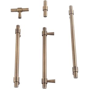Brushed Antique Brass Bronze 500mm Pull Cabinet T Bar Drawer Handle 1Pcs(8873-192-Antique) in Saudi Arabia