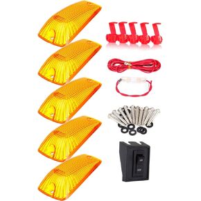 CAB Marker Light Amber Cover for Chevrolet C1500 1990-1991 1993 1997-1999 ، for Chevrolet C2500 1992 1994-2000 ، for Chevrolet C3500 1991 1993 1996-1998 in Saudi Arabia
