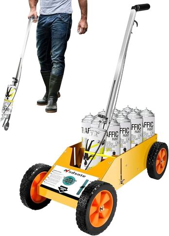 ماكينة تخطيط موقف السيارات قابلة للفصل 2 في 1 وعصا طلاء لوضع علامات سريعة ودقيقة، مشغل خفيف الوزن وتحكم دقيق، عبوة من 1 in Kuwait