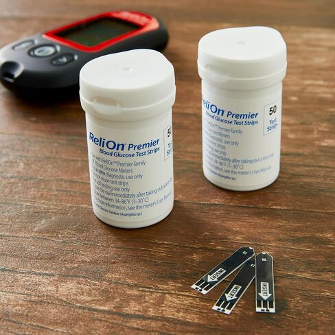 Premier Test Strips 100 Count | Premier Blood Glucose Test Strips | Diabetes Test Strips (100) in Saudi Arabia