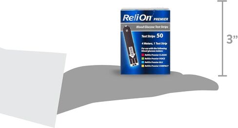 Premier Test Strips 100 Count | Premier Blood Glucose Test Strips | Diabetes Test Strips (100) in Saudi Arabia