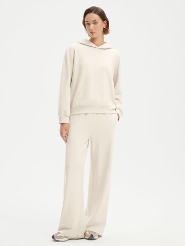 SUUKSESS Women 2 Piece Sets 2025 Oversized Hoodie Sweatshirt Wide Leg Sweatpants in Saudi Arabia