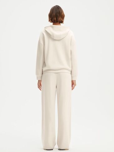 SUUKSESS Women 2 Piece Sets 2025 Oversized Hoodie Sweatshirt Wide Leg Sweatpants in Saudi Arabia