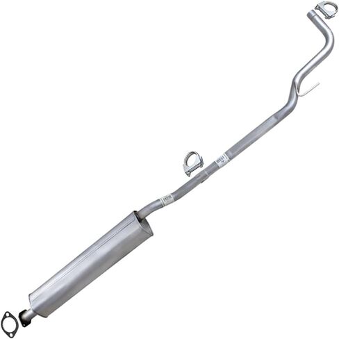 Northeastern Exhaust | Stainless Steel Exhaust Resonator Pipe Compatible for Nissan Altima 2002-2006 2.5L | Free Gaskets and Clamp Included | Automotive Replacement Part in Saudi Arabia