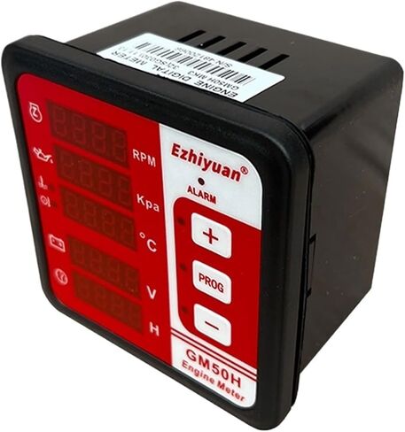 GM50H MK3 Red Engine Multi-Function Digital Instrument Diesel Generator Monitor with GM50HR with R485 Communication Function in Saudi Arabia