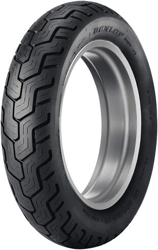 Dunlop D404 إطار الدراجات النارية الخلفية 130/90-16 (67H) الجدار الأسود لهوندا ماجنا VF700C 1984-1985 in Kuwait