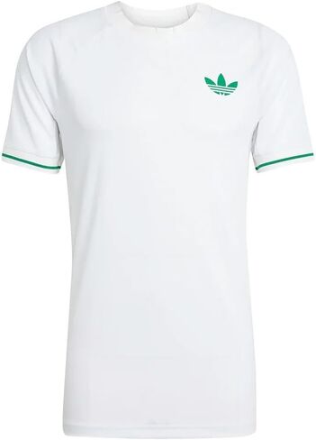 Adidas Men's Tennis Pro Climacool+ Freelift Tee ، الحجم الأبيض L. in Saudi Arabia