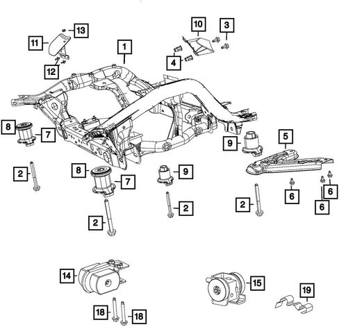 Mopar Performance 52124642AB Bracket in Saudi Arabia