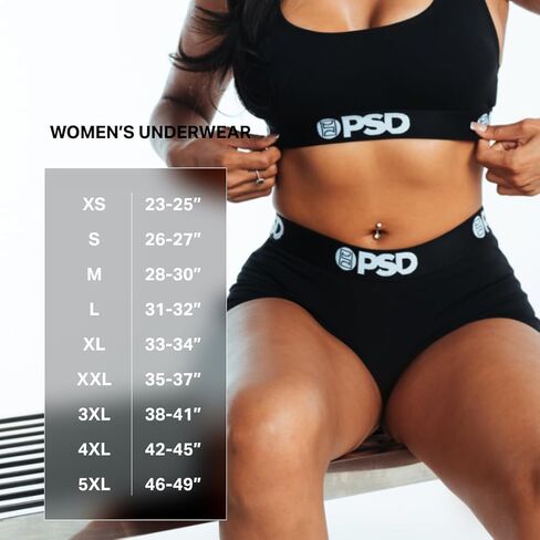 PSD Women's Moody Pop Th 4Pk Bx Thong، متعدد، XL in Kuwait
