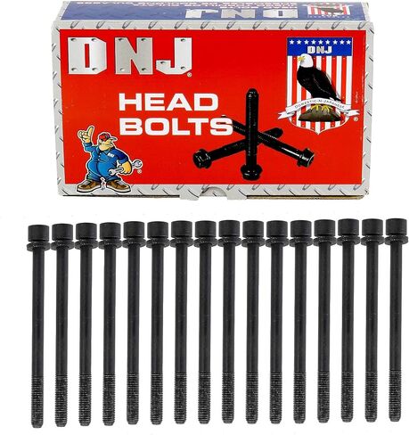 DNJ HBK353 Head Bolt Kit for 1998-2004 Acura, Honda, Isuzu Amigo, Axiom, Passport 3.2L-3.5L V6 24V DOHC 3494cc in Saudi Arabia