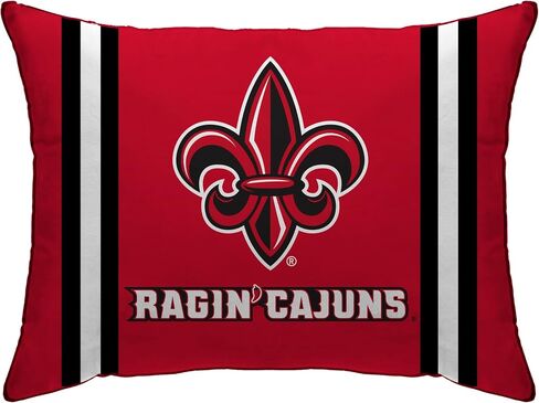 Pegasus Sports NCAA Plush Logo Bed Pillow Clemson in Saudi Arabia