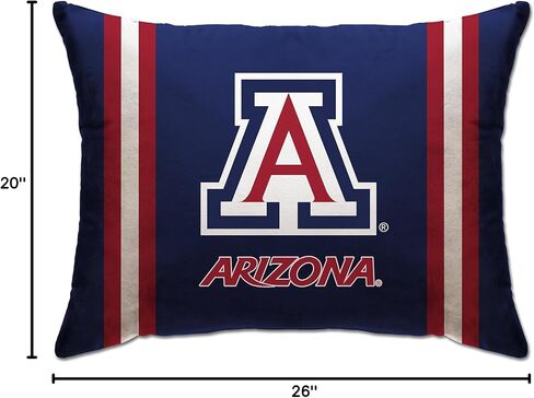 Pegasus Sports NCAA Plush Logo Bed Pillow Clemson in Saudi Arabia