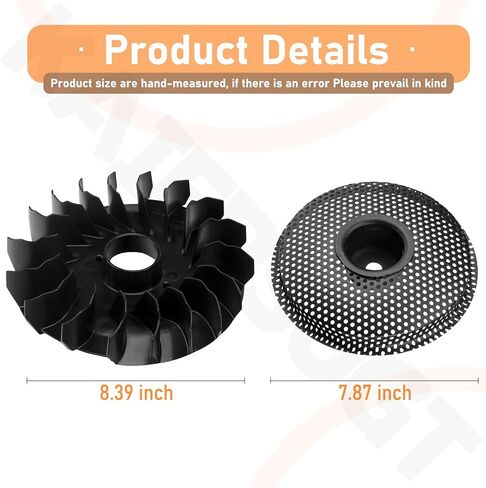 796201 طقم مروحة Flywheel متوافقة مع BS Cub-Cadet 31R777 31P707 LA105 319000 31G777 31P677 31A000 LA115 محركات ، استبدال 699708 796083 695492 794438 794436 695056 699043 in Kuwait