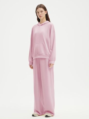 SUUKSESS Women 2 Piece Sets 2025 Oversized Hoodie Sweatshirt Wide Leg Sweatpants in Saudi Arabia