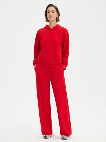 SUUKSESS Women 2 Piece Sets 2025 Oversized Hoodie Sweatshirt Wide Leg Sweatpants in Saudi Arabia