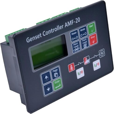 AMF25 AMF20 MRS10 Diesel Genset Controller Auto Start Menter Module متوافقة مع AMF-25 AMF-20 (AMF25 C) in Saudi Arabia