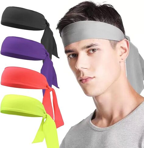 ربطة عنق رأسه للنساء والرجال - عصابات نينجا ، عصابات تجريب التبريد ، عصابة عرق الفتل للتنس ، كرة السلة ، كرة القدم ، ألعاب القوى ، الجري ، الرياضة in Kuwait