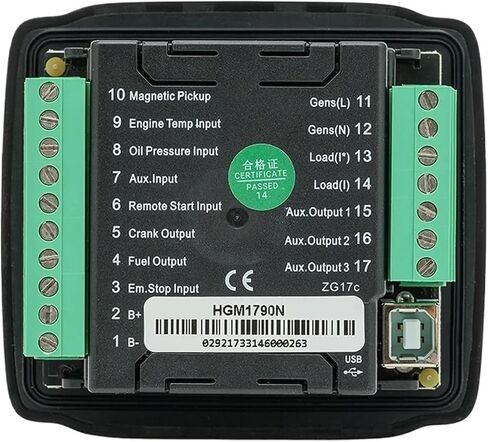 HGM1790N Auto Start Pannel Module Three Phase AC Genset Controller Power Diesel Gasoline Generator Electronic Circuit Board in Saudi Arabia
