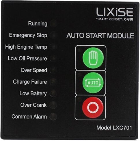 LXC701 تحكم محرك Auto Start Control Unit Diesel Generator Generator Generator تم استبدال DSE501K بالكامل in Saudi Arabia